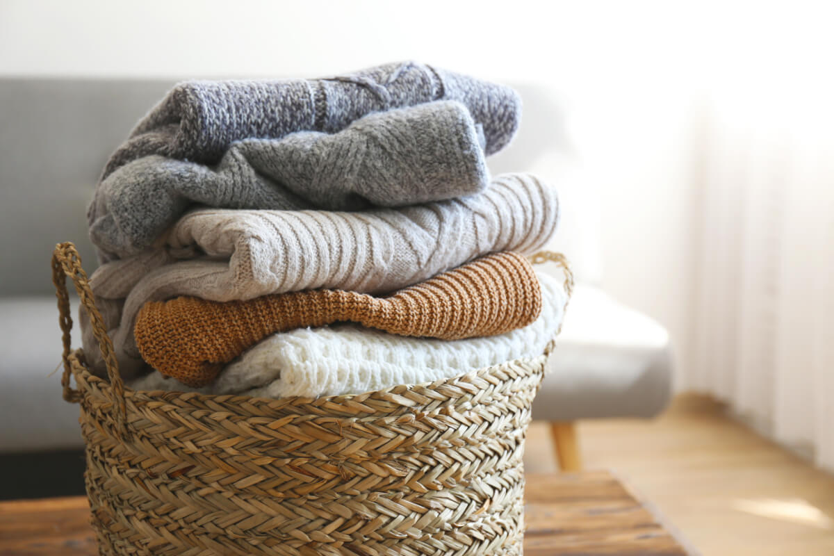 dry clean wool sweater